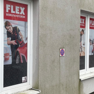 1011 One vision fólia FLEX bemutatóterem