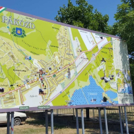 Település információs tábla
