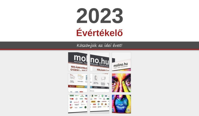 2023 évértékelő - Köszönjük az idei évet!