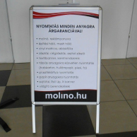 Alumínium megállítótábla