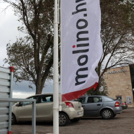 Mobil alumínium zászlórúd