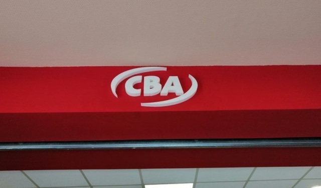 CBA üzletdekoráció