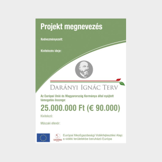 Darányi Ignác tábla (Őstermelő) A