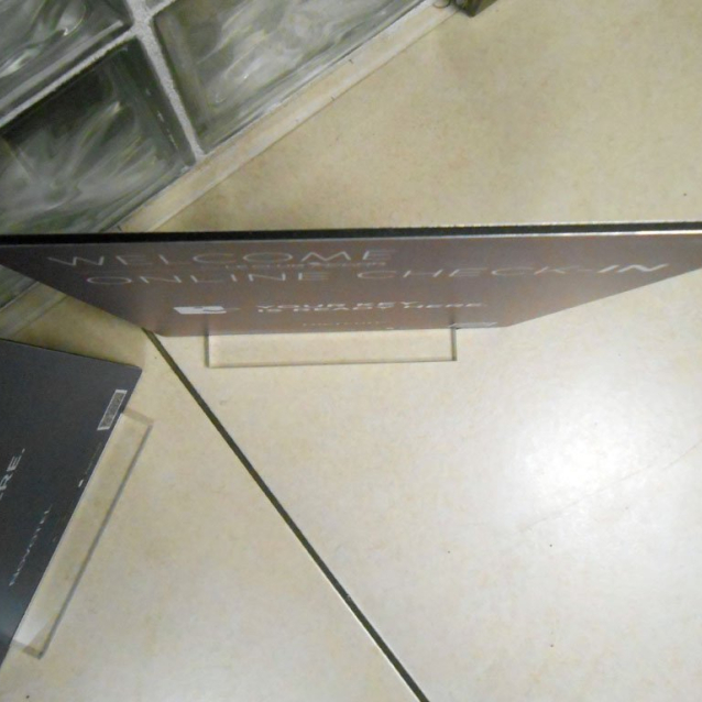 Dibond aluminium tábla