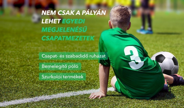 Egyedi csapatruházat gyártása