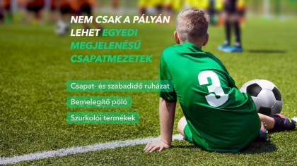 Egyedi csapatruházat gyártása