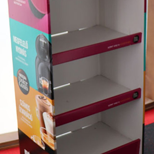 Egyedi papír alapú display