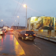 Épületháló megvilágítva