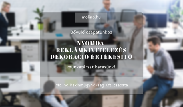 Értékesítő munkatársat keresünk