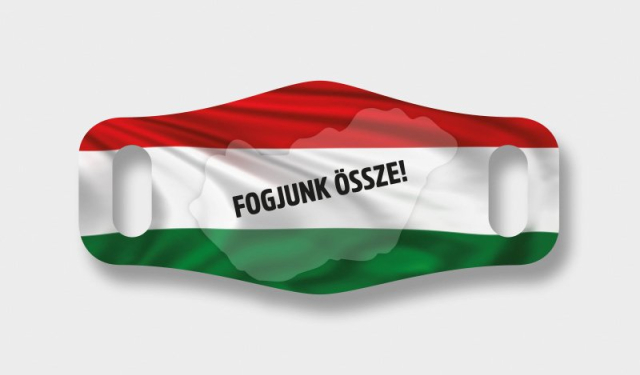 FOGJUNK ÖSSZE! Magyarországért arcmaszk