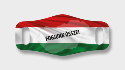 FOGJUNK ÖSSZE! Magyarországért arcmaszk