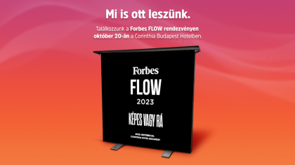 Forbes Flow 2023 - mi is ott leszünk