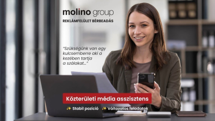 Közterületi média asszisztenst keresünk!