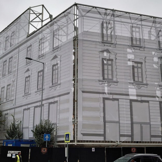 Mesh háló / Építési háló / Védőháló nyomtatás