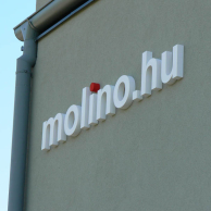 molino habbetű felirat 13