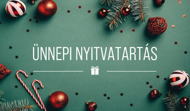 Ünnepi nyitvatartás 2021
