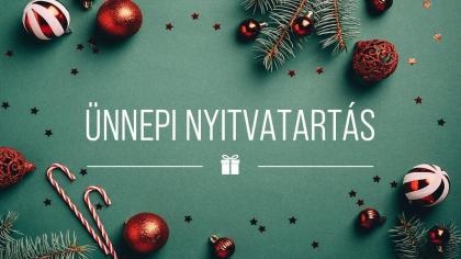 Ünnepi nyitvatartás 2021