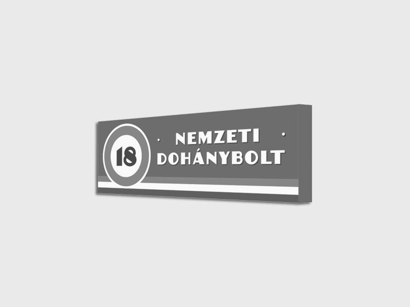 Nemzeti Dohánybolt Reklám • Molino.hu