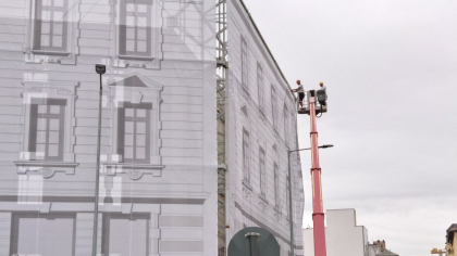 Reklámeszközök telepítése és dekorálása