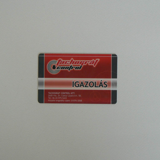 RFID plasztikkártya 003