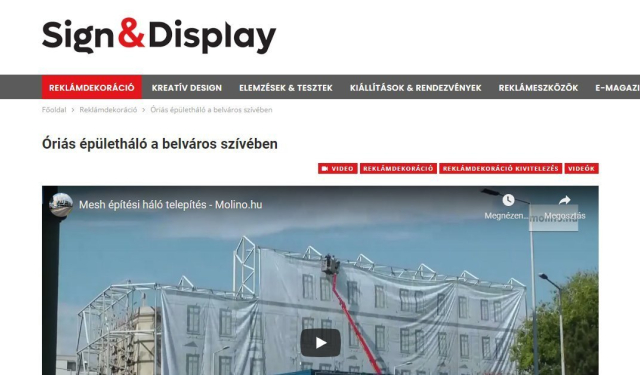 Szakcikk a Sign & Display weboldalon