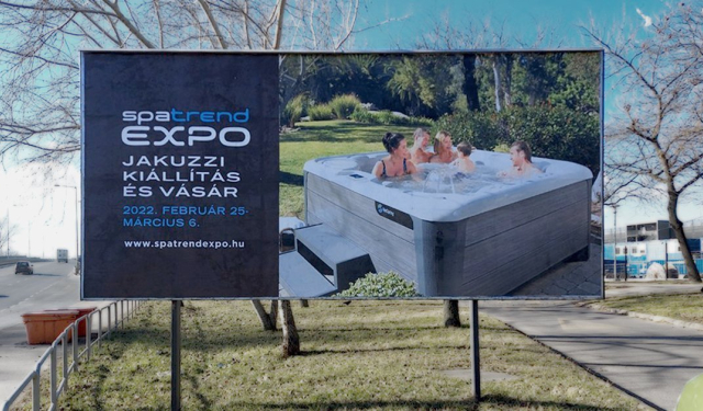 Spatrend expo kültéri és beltéri megjelenés
