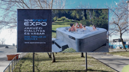 Spatrend expo kültéri és beltéri megjelenés