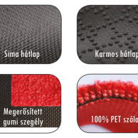 Szennyfogó szőnyeg jellemzői