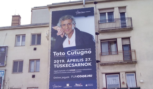 Toto Cutugno koncert promóció