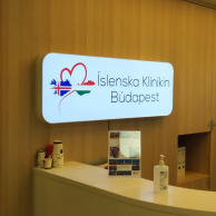 világító doboz beltérben